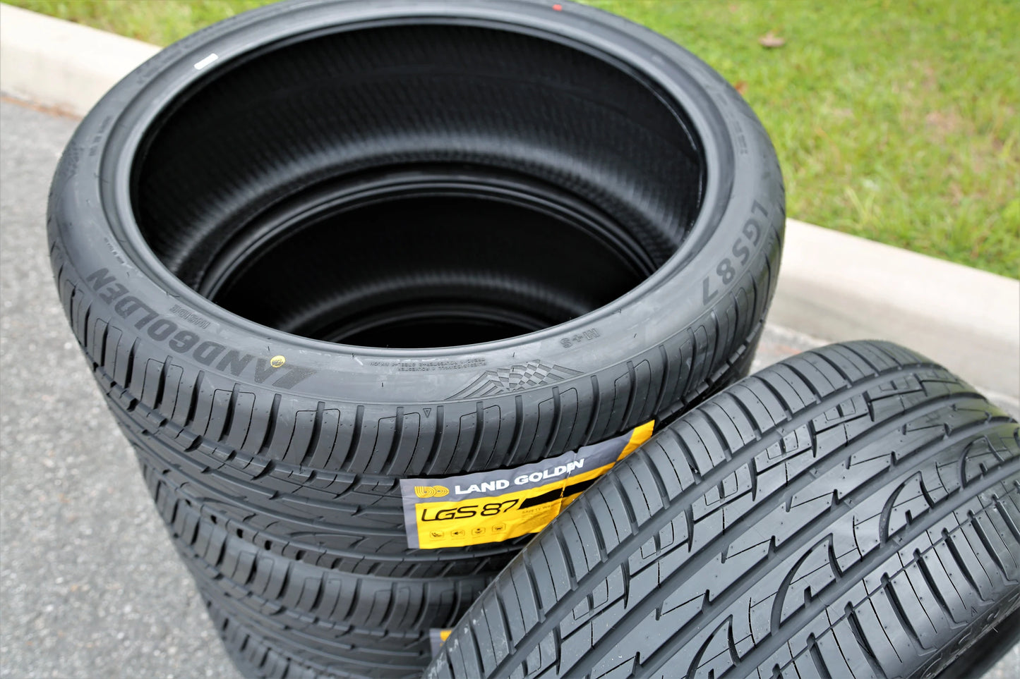 4 New Landgolden LGS87 275/35R24 ZR 105W XL All Season High Performance Tires