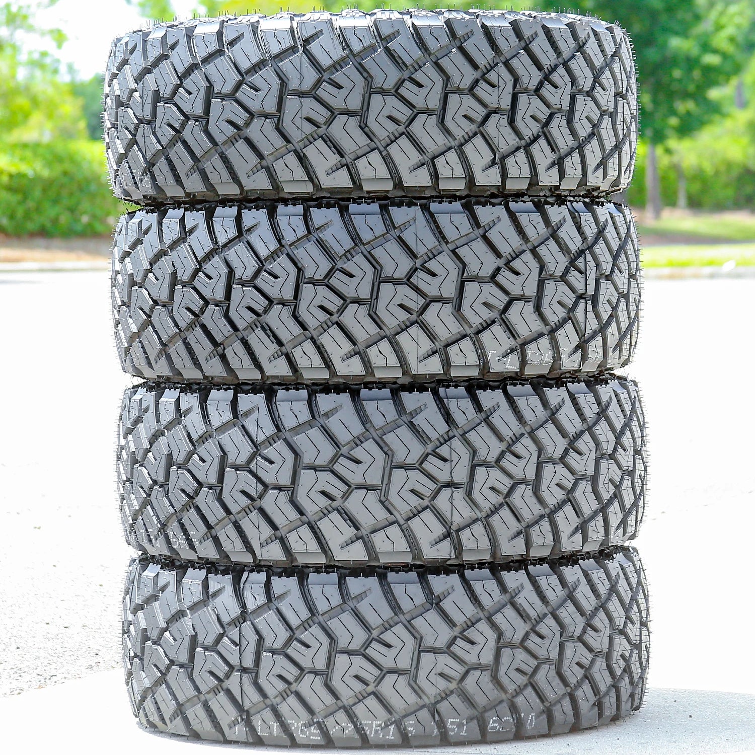 4 Tires Tesche Tires Ridge Blade X/RT LT 33X12.50R15 8 Ply RT R/T Rugged Terrain