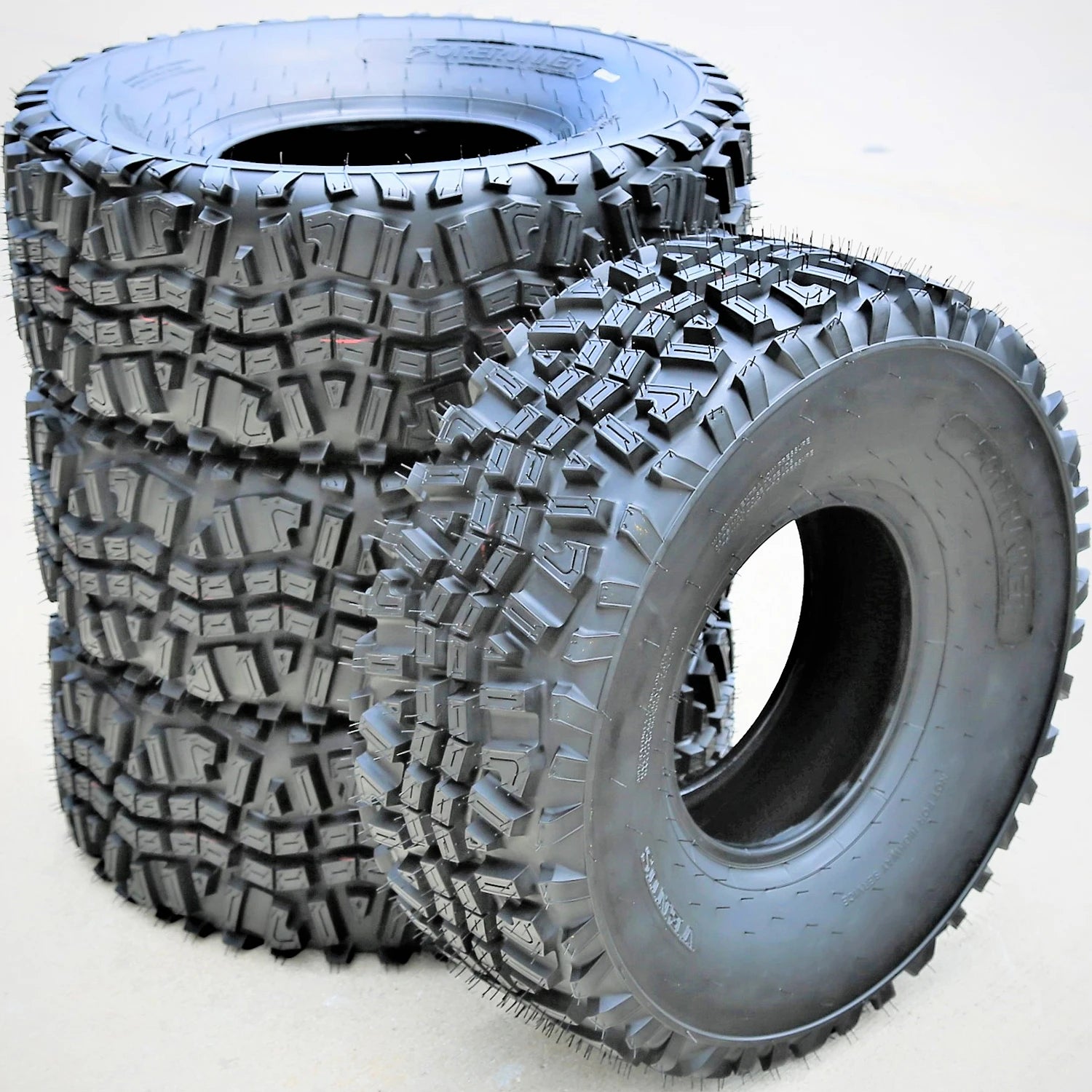 4 Forerunner Venus 23x11.00-10 23x11-10 23x11x10 52F 6 Ply M/T Mud ATV UTV Tires