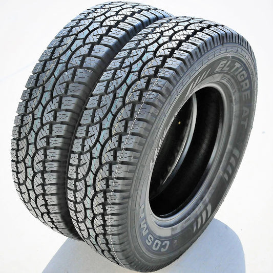 2 Tires Cosmo El Tigre AT LT 235/80R17 Load E 10 Ply A/T All Terrain