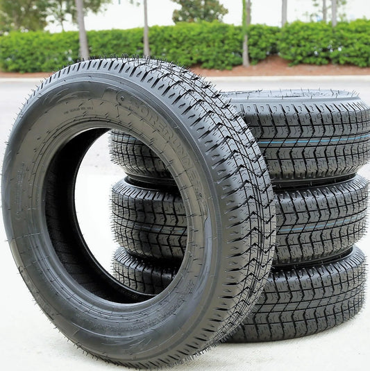 4 Tires Forerunner QH500 ST 205/75D15 Load C 6 Ply Trailer