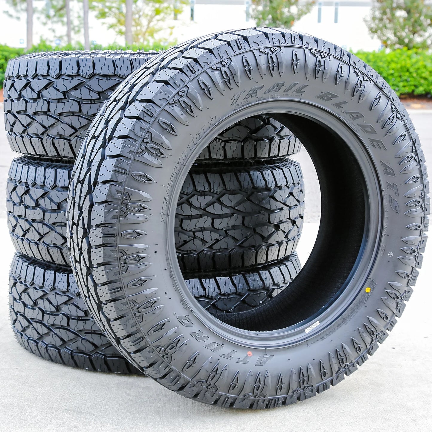 5 Tires Atturo Trail Blade ATS LT 33X12.50R20 Load F 12 Ply A/T All Terrain