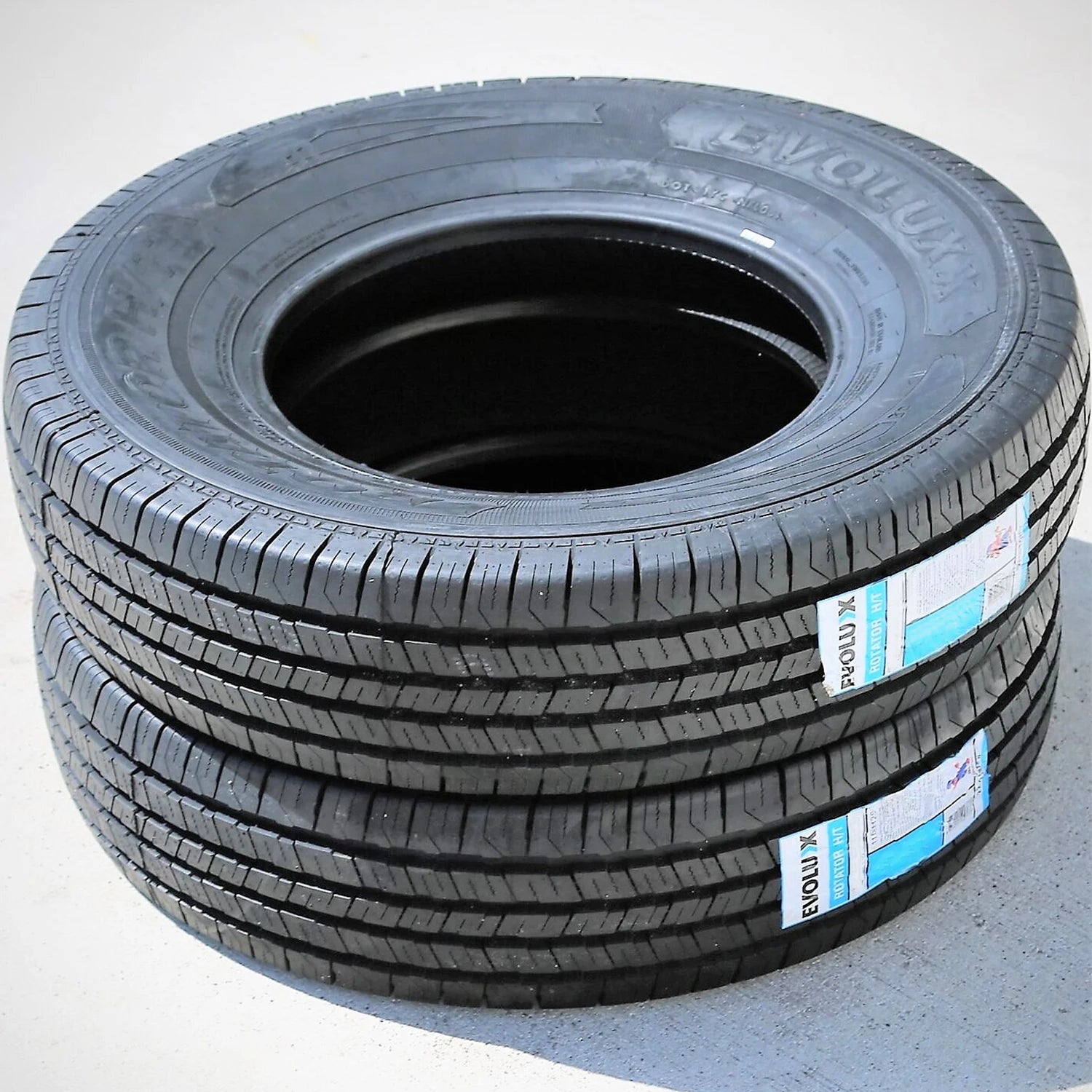 2 Tires Evoluxx Rotator H/T 235/65R16 Load E 10 Ply Van Commercial