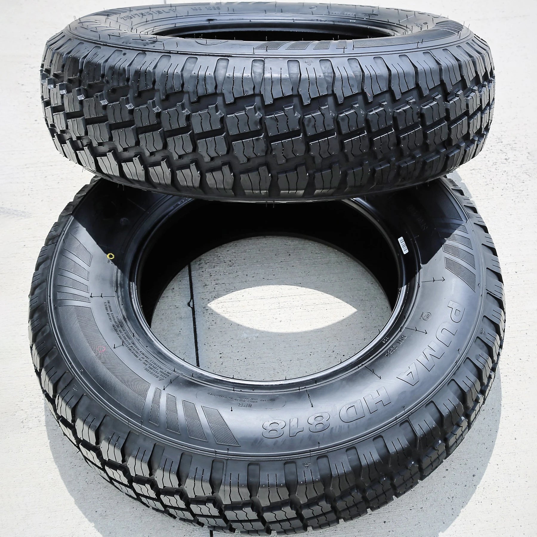 2 Tires Haida Puma HD818 LT 215/75R15 Load D 8 Ply MT M/T Mud