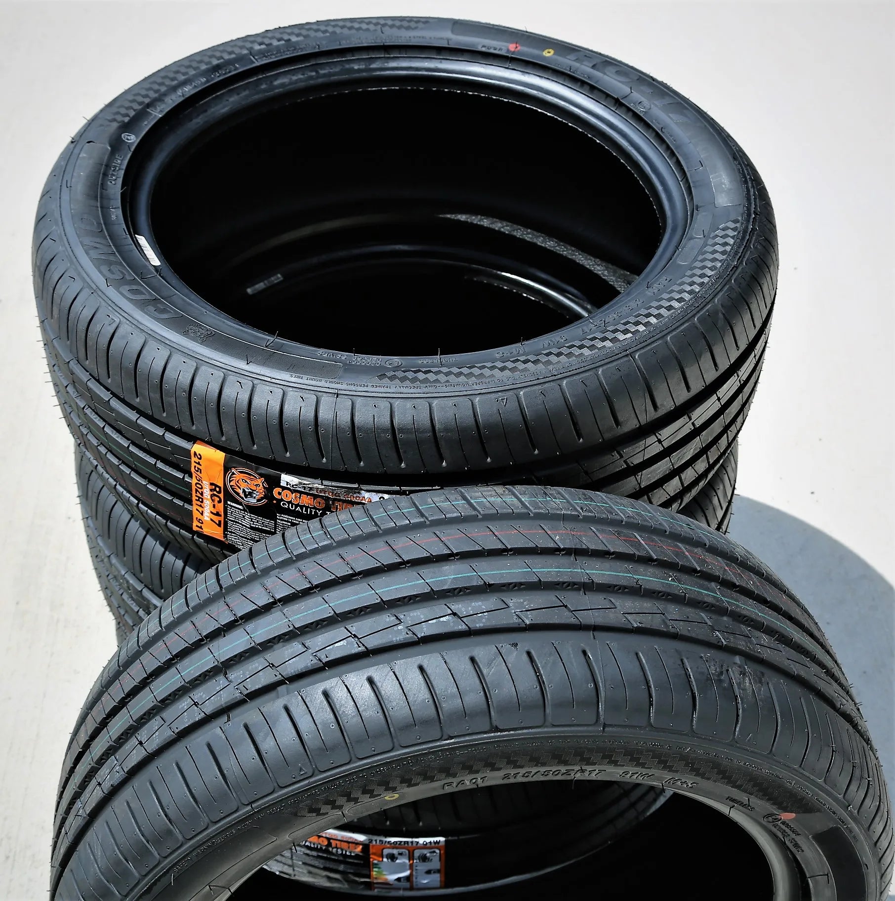 2 Tires Cosmo RC-17 215/50ZR17 215/50R17 91W A/S High Performance