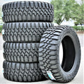 5 Tires Evoluxx Rotator M/T LT 35X12.50R17 Load E 10 Ply MT Mud