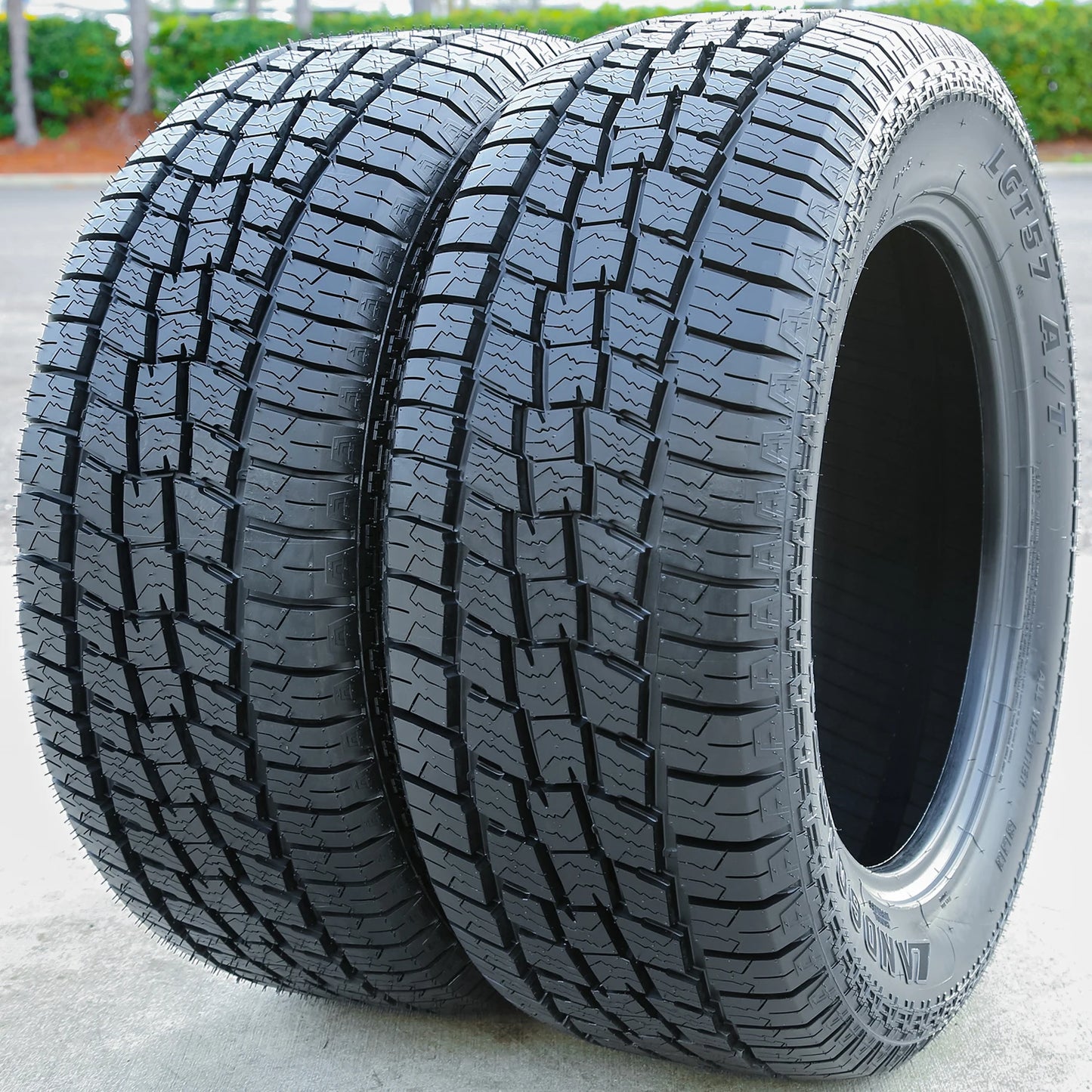 2 Tires Landgolden LGT57 A/T LT 265/70R16 121/118S Load E 10 Ply AT All Terrain