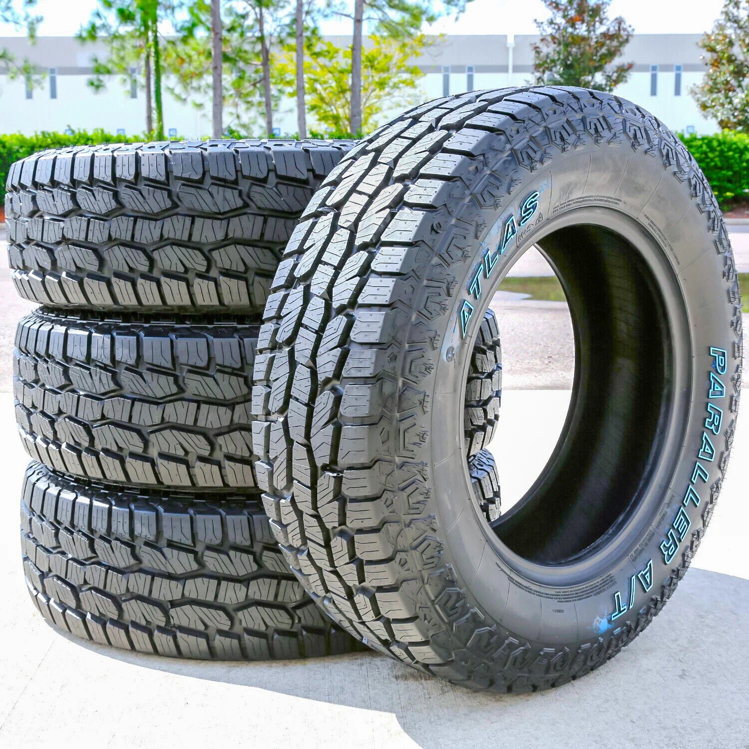 4 Tires Atlas Paraller A/T 265/70R16 112T AT All Terrain