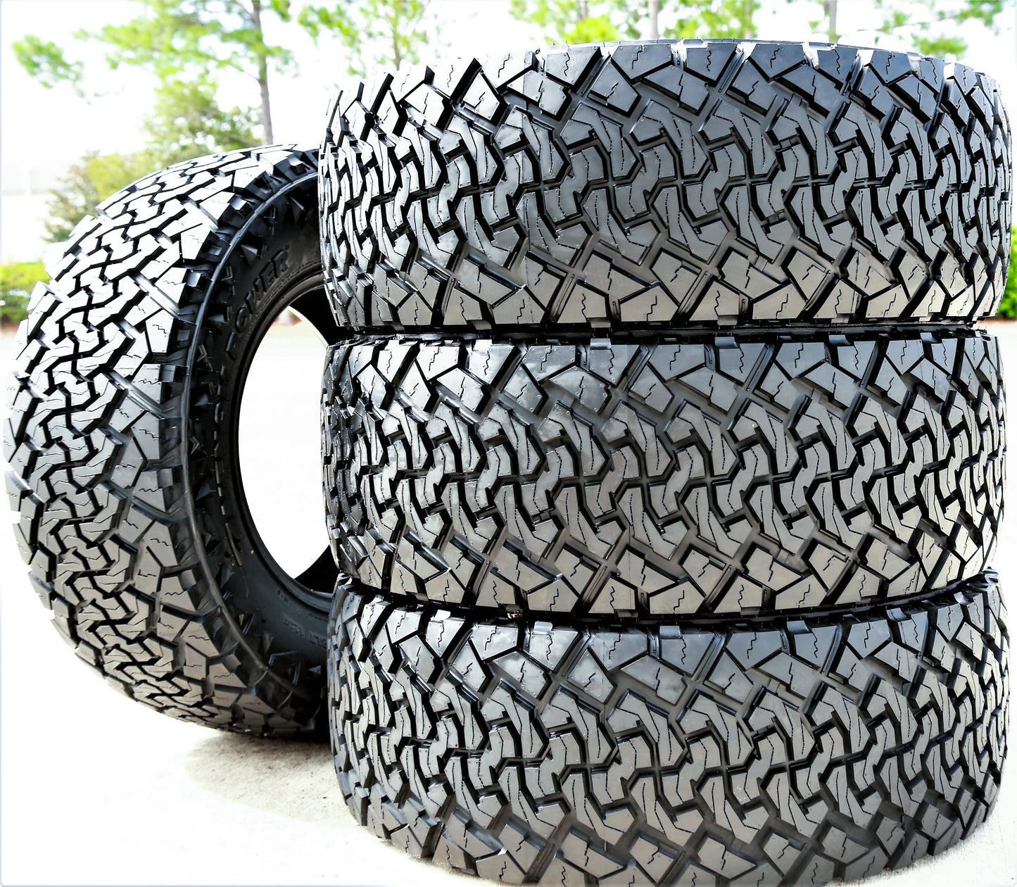 4 Tires Venom Power Terra Hunter X/T LT 235/80R17 Load E 10 Ply Extreme Terrain