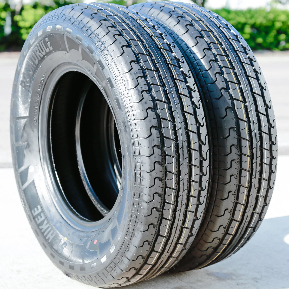 Tire Roundrule ST Hikee Semi Steel 205/75R15 205-75-15 E 10 Ply Trailer