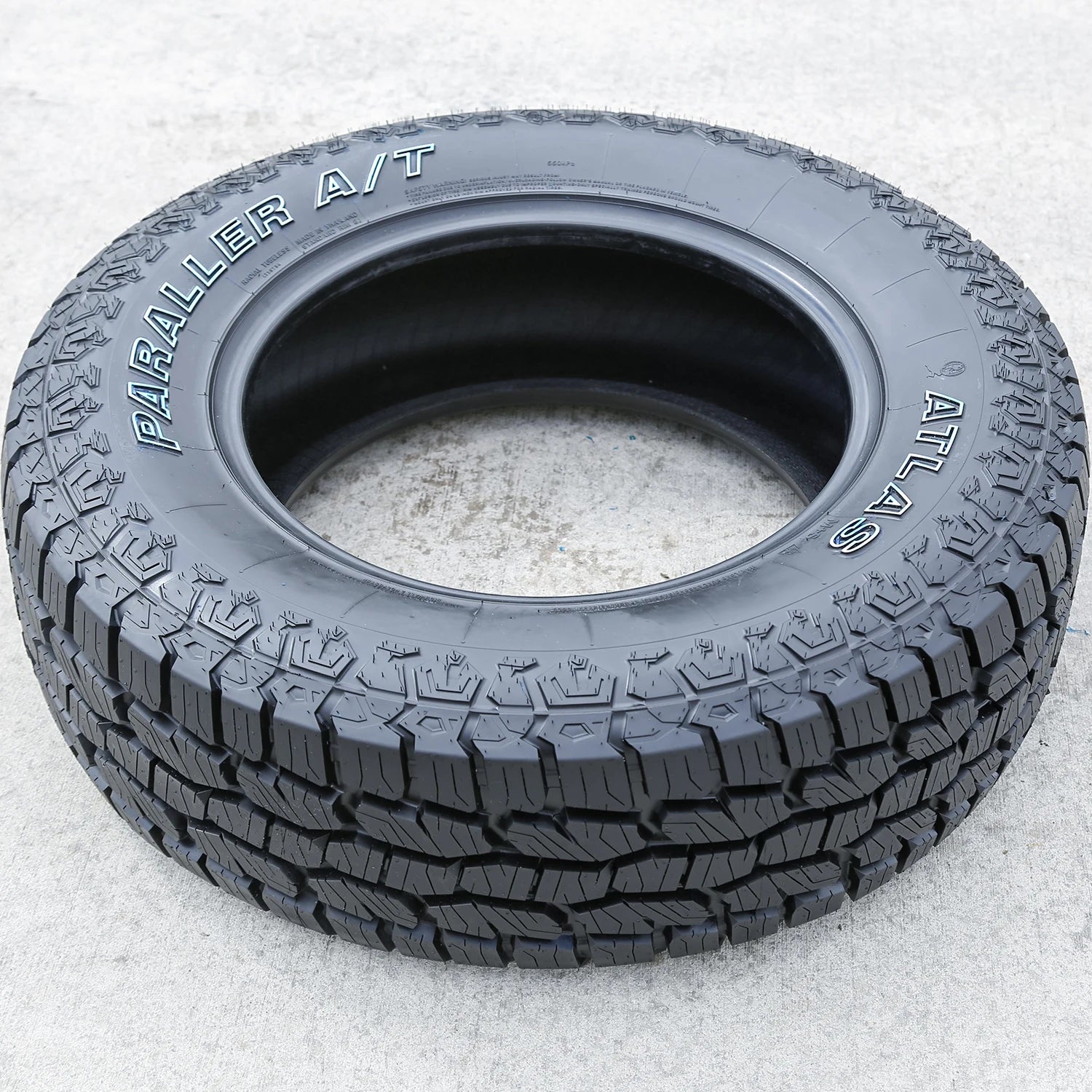 Tire Atlas Paraller A/T 265/70R15 112T (OWL) AT All Terrain Tire
