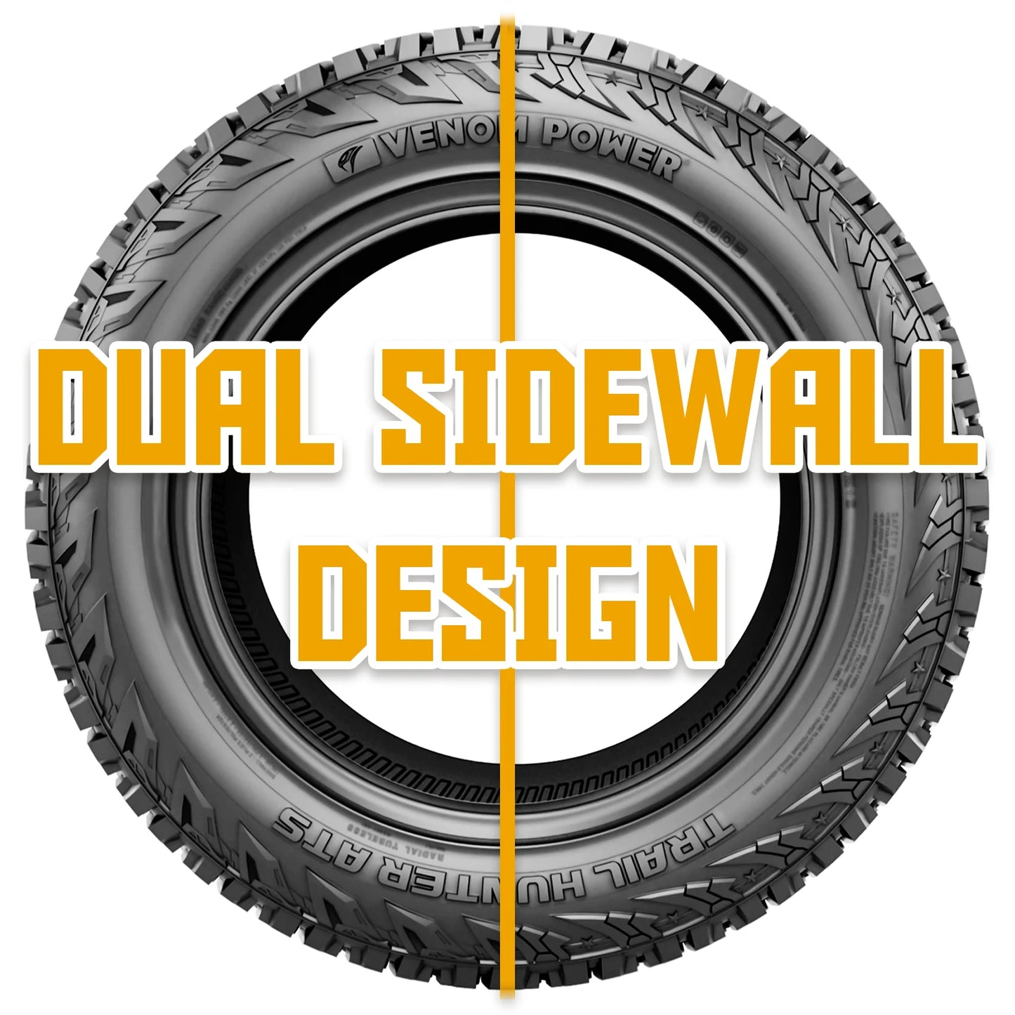 Tire Venom Power Trail Hunter ATS 275/55R20 117T XL AT A/T All Terrain