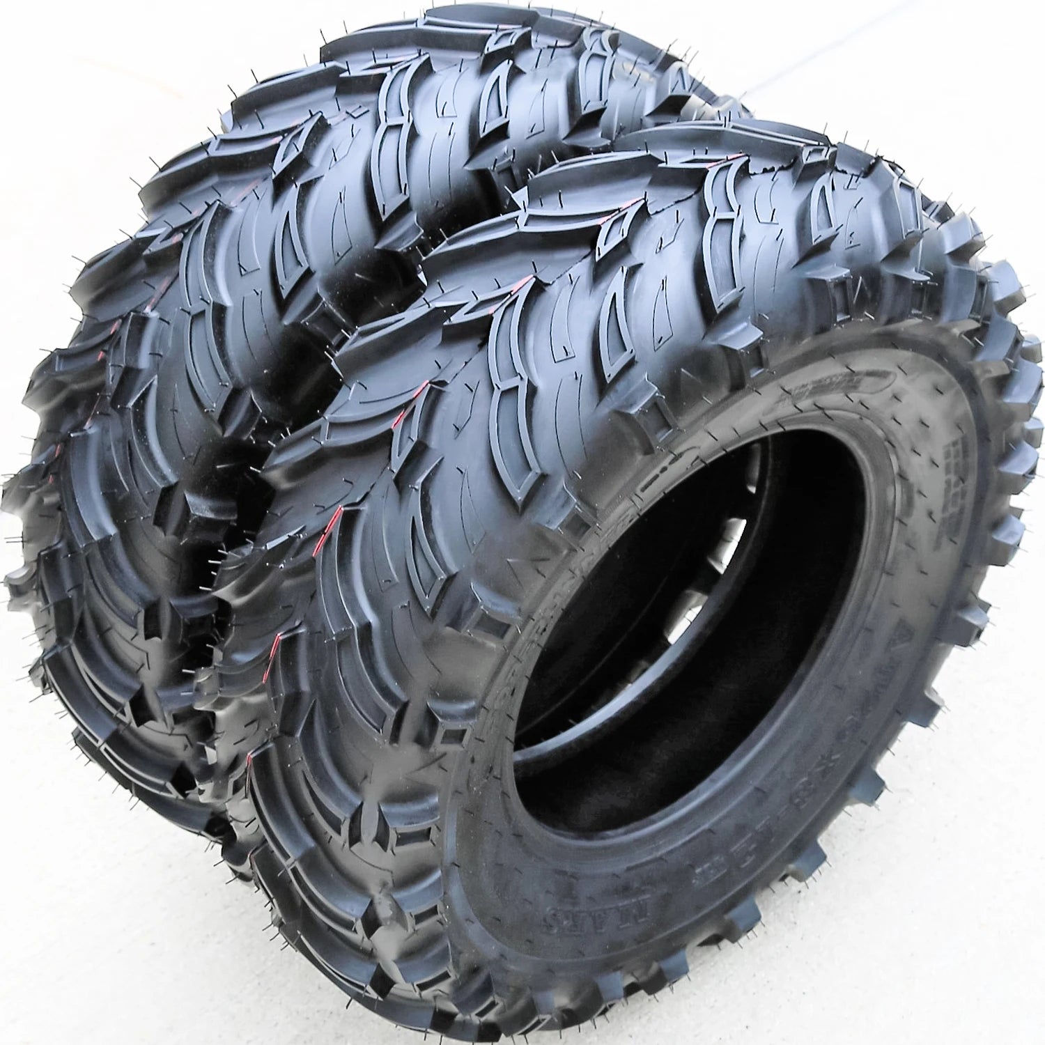 2 Forerunner Mars B 25x8.00-12 25x8-12 43F 6 Ply MT M/T Mud ATV UTV Tires