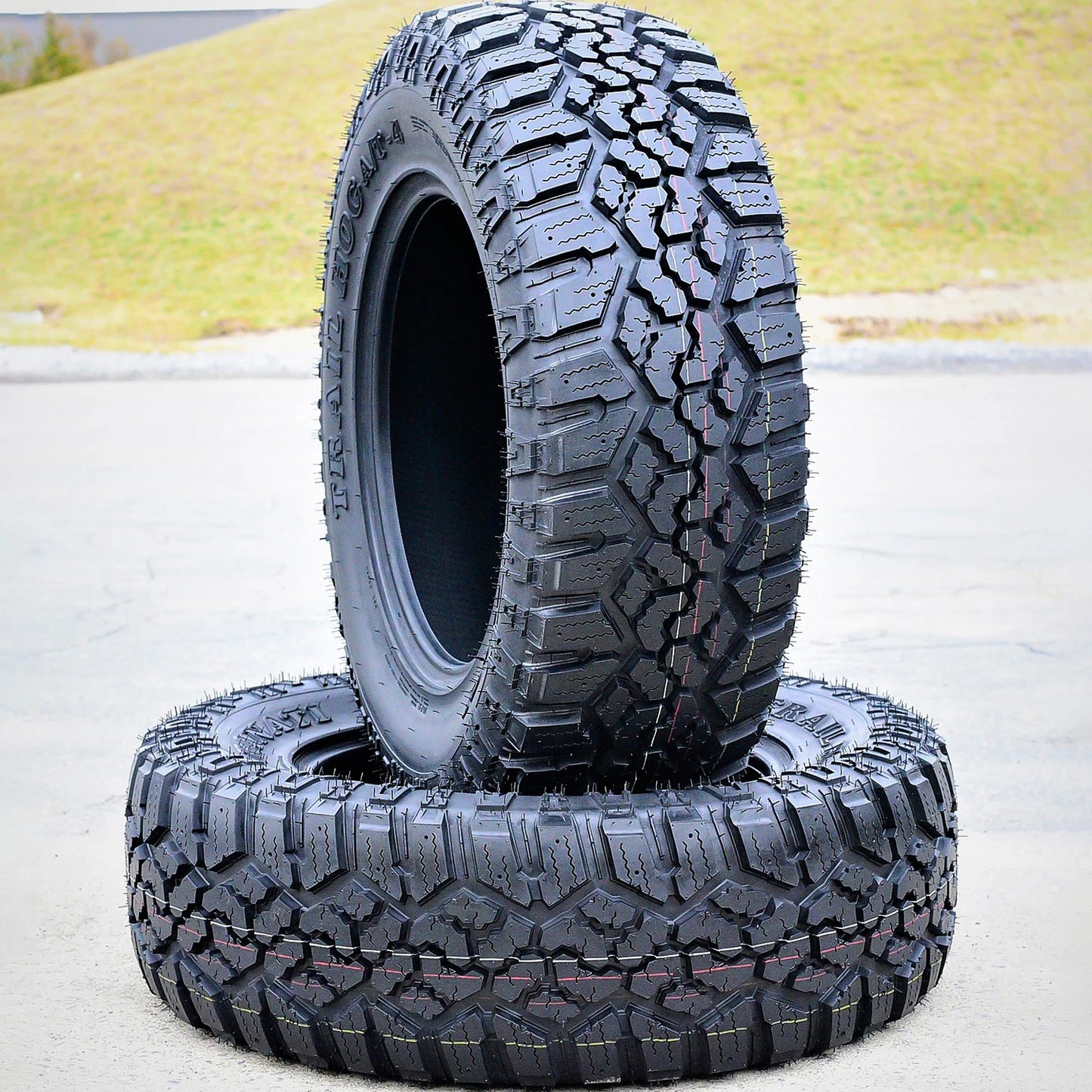 2 Tires Kanati Trail Hog A/T-4 LT 35X12.50R20 Load E 10 Ply AT All Terrain