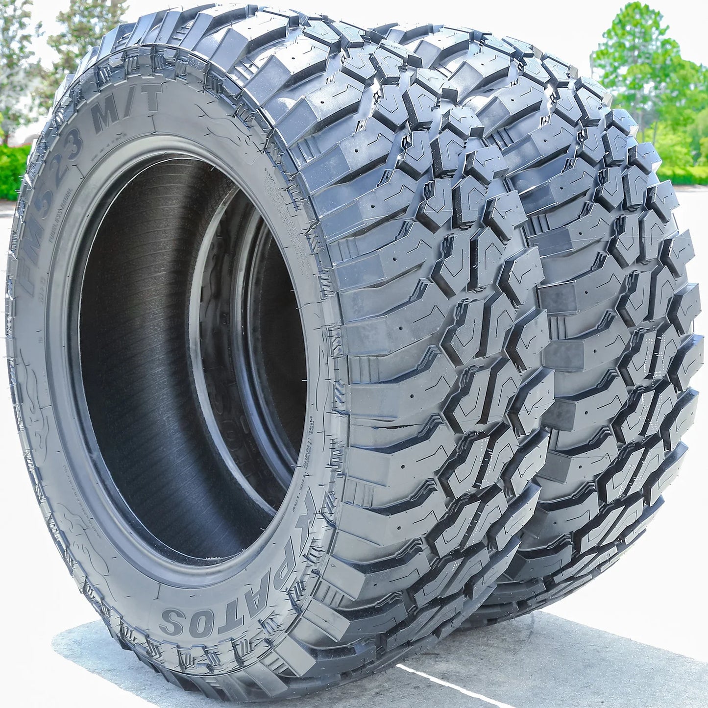 4 Tires Kpatos FM523 M/T LT 37X13.50R20 Load E 10 Ply MT Mud