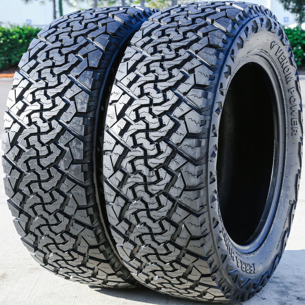 2 Venom Power Terra Hunter X/T LT 33X12.50R22 Load E 10 Ply Extreme Terrain