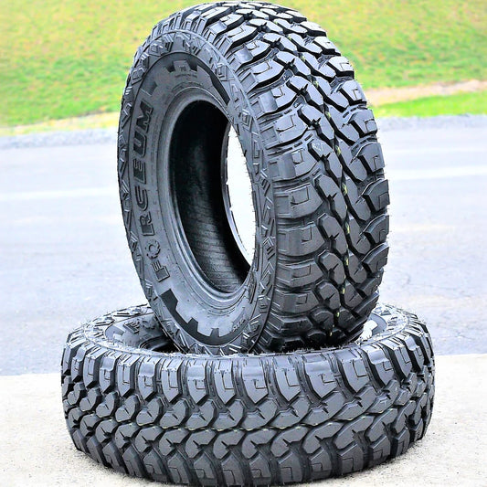 2 New Forceum M/T 08 Plus LT 265/70R17 Load E 10 Ply MT Mud Tires