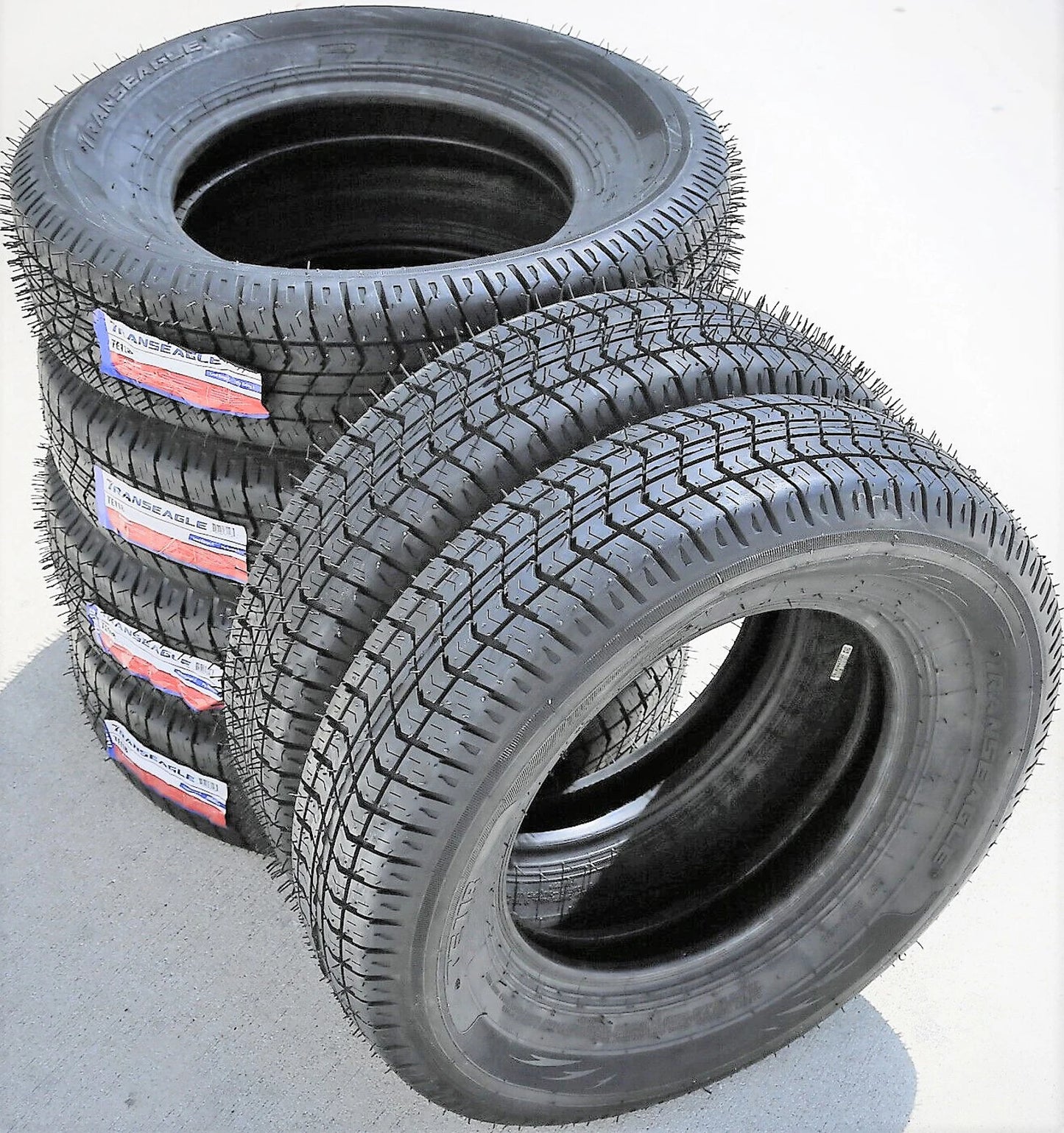 6 Tires Transeagle TE118 ST 205/75D15 205-75-15 205/75/15 Load C 6 Ply Trailer