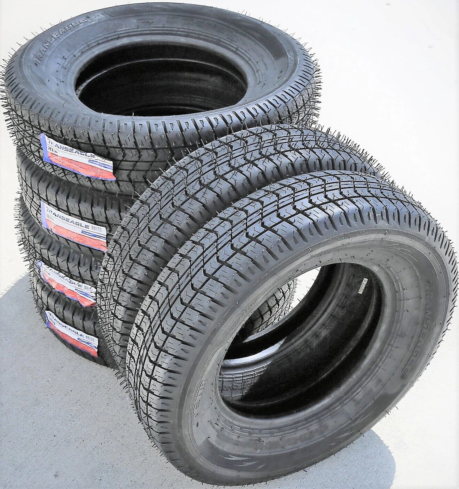 6 Tires Transeagle TE118 ST 205/75D14 205-75-14 205/75/14 Load C 6 Ply Trailer