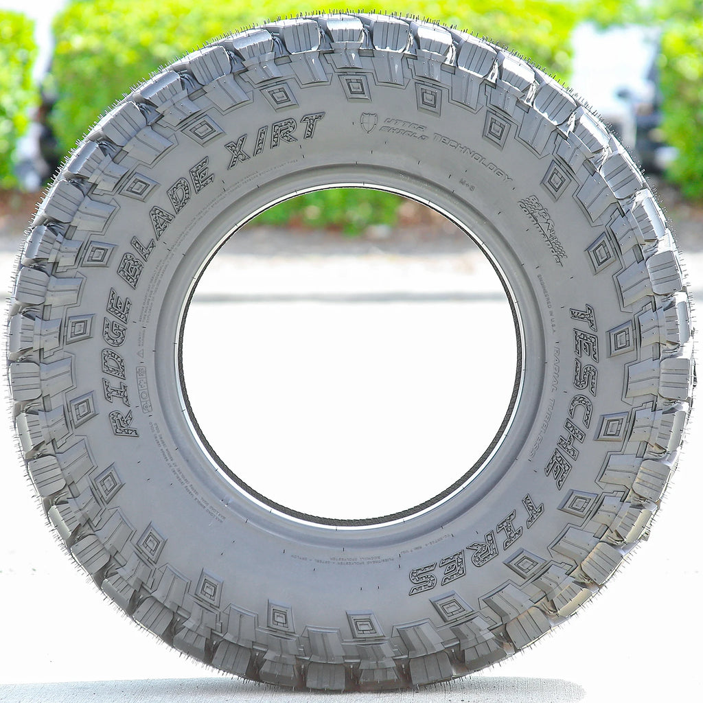 2 Tires Tesche Tires Ridge Blade X/RT LT 35X12.50R17 Load F 12 Ply RT R/T