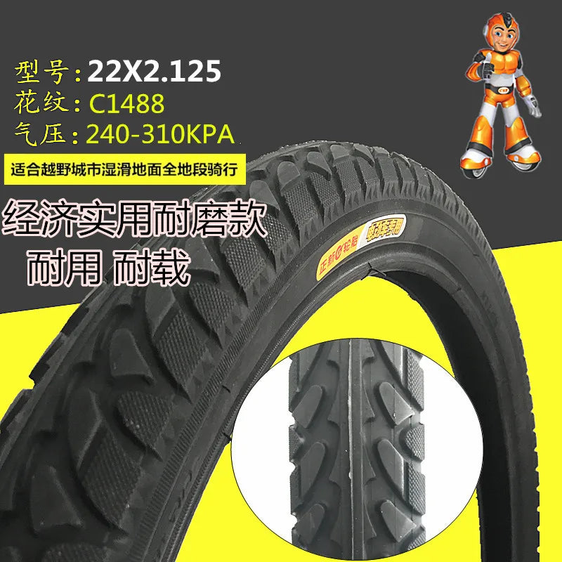 22x2.125 Electric Bike Tire 22" 22 Inch E-Bike Bicycle Tyres Mountain bike EBike Tyre Electric battery car tire Anti puncture