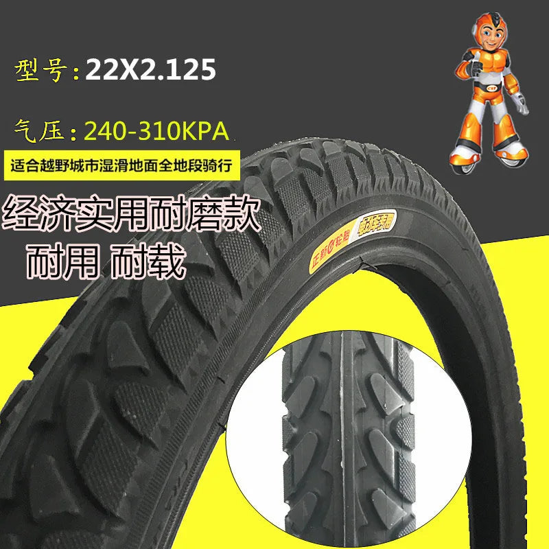 22x2.125 Electric Bike Tire 22" 22 Inch E-Bike Bicycle Tyres Mountain bike EBike Tyre Electric battery car tire Anti puncture