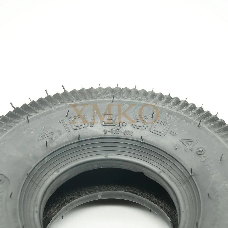 4.10/3.50-4 Inner Tube Tire 4.10x3.50-4 Tire For Mower Electric Tricycle Trolley Scooter Adult Step Car Fit 3.00-4 And 260x85