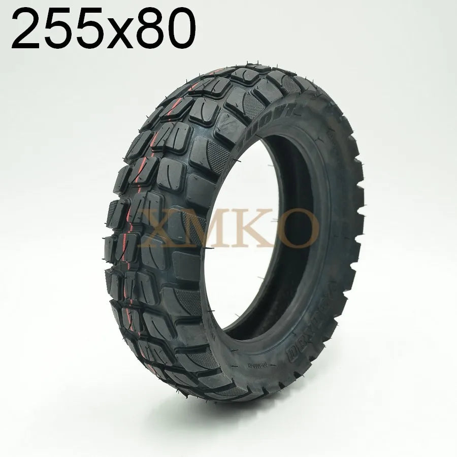 255x80 Off Road Tire 10 Inch Mountain Tyre Fit Electric Scooter Kugoo M4 Kwheel ZERO 10X and Mantis