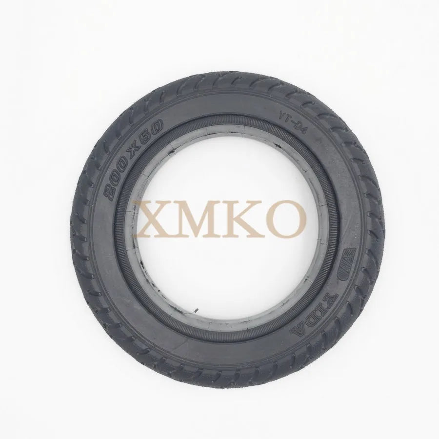 200x50 Solid Tyre For Hoverboard Motor Wheel Mobility Scooter Electric Scooter Tubeless Explosion-Proof Rubber Tire YIDA YT-D4