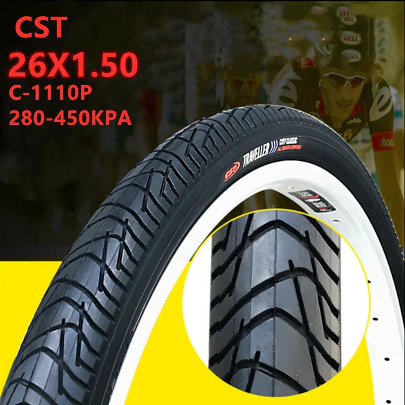 Bike Tire 26x1.50 26 inch 26" 40-559 Road MTB Bike Tire Mountain Bike Tyre For Cycling Bicycle Tires Inner Tube