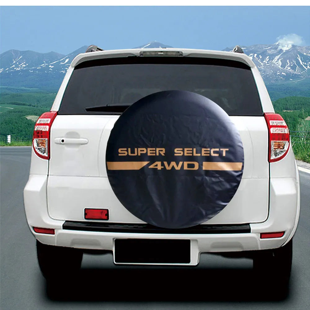 14 15 16 17Inch 4WD Waterproof Dustproof PVC Leather Spare Wheel Tire Cover Case Protector For Mitsubishi Pajero for Car Styings