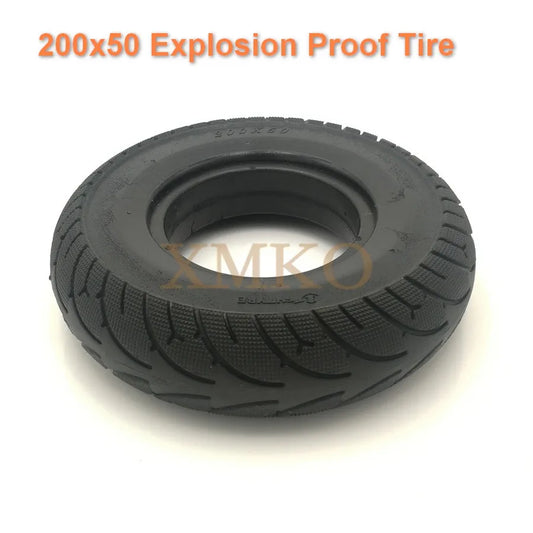 200x50 Explosion Proof Tire Electric Scooter Solid Tubeless Tire For Speedway Mini 3/4 Pro Front Wheel Solid No Inflation Tire