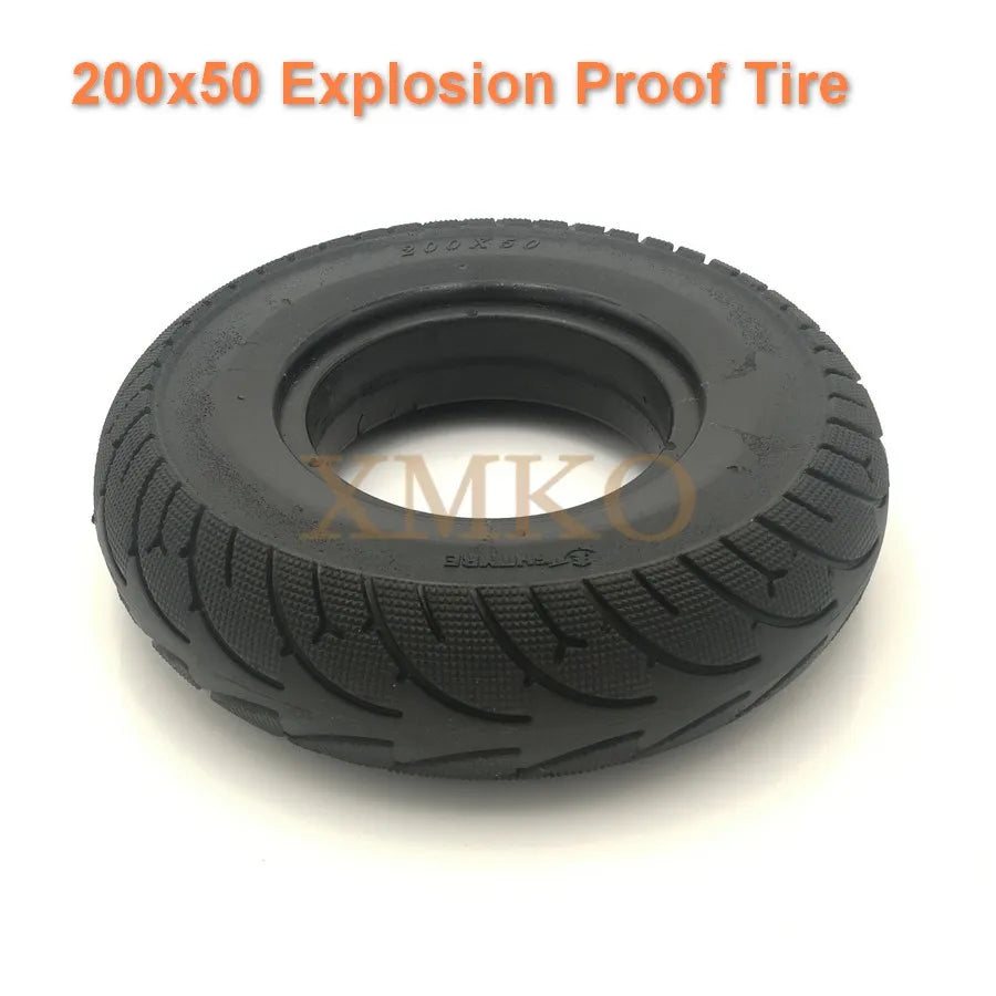 200x50 Explosion Proof Tire Electric Scooter Solid Tubeless Tire For Speedway Mini 3/4 Pro Front Wheel Solid No Inflation Tire