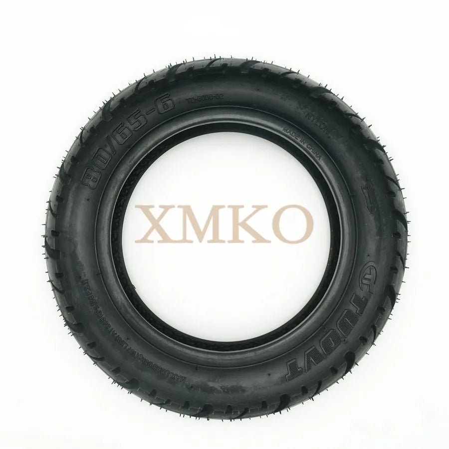 80/65-6 Off Road Thicken Widen Tire Tubeless Tyre For Electric Scooter E-Bike 10Inch Tires Hard Wear-Resistant