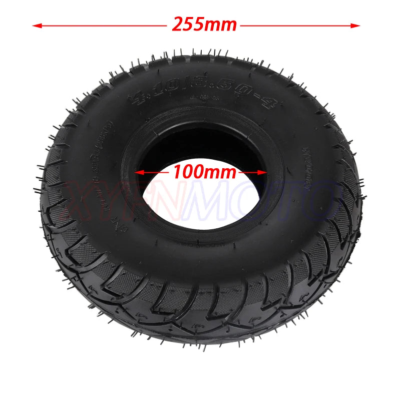 4.10/3.50-4 Tires 4.10-4 3.50-4 Tyre And Inner Tube for Electric Tricycle, Trolley,Electric Scooter,warehouse Car Tire Parts