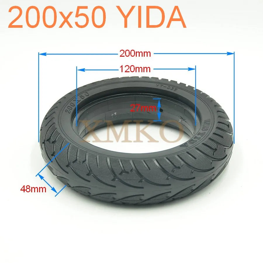 YIDA YT-D35 Solid Tire 200x50 For Speedway Mini 4 Pro Speedtrott GX14 Rear Wheel Tyre 8Inch  Electric Scooter Tire
