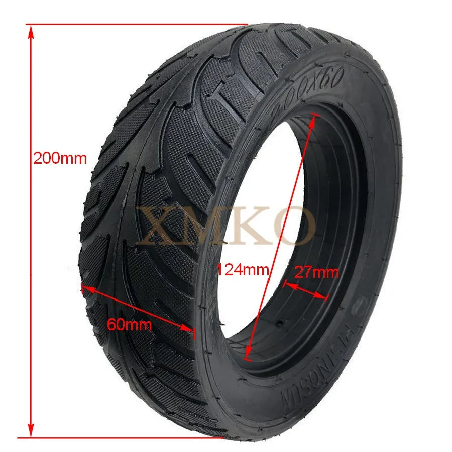 8 Inch 200X60 Scooter Solid Tire For Brushless Motor Non Pneumatic RISINGSUN Electric Scooter Tire Shock Hollow Structure Tyre