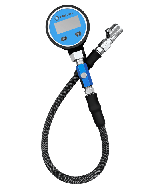 Quickie Pro Tire Gauge with Bleed Valve
