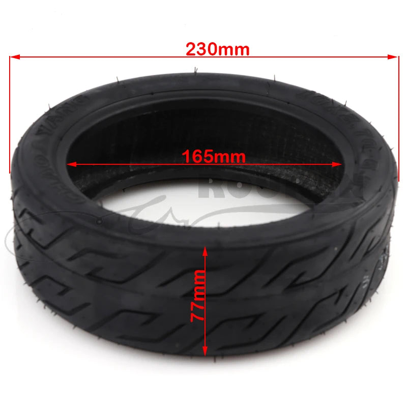 10x2.70-6.5 Tubeless Tire for Electric Scooter Front and Rear Wheels Wear-Resistant CHAOYANG 10*2.70-6.5 Vacuum Tyre