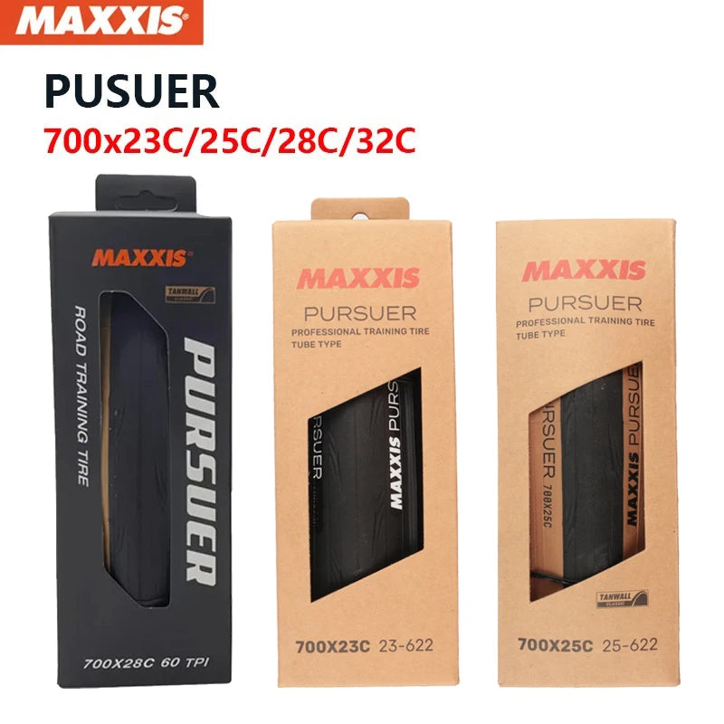 MAXXIS PURSUER Road Bicycle Tire Anti Puncture Outer Tire Training Folding Outer Tire 700x23C 700x25C 700x28C 700x32C