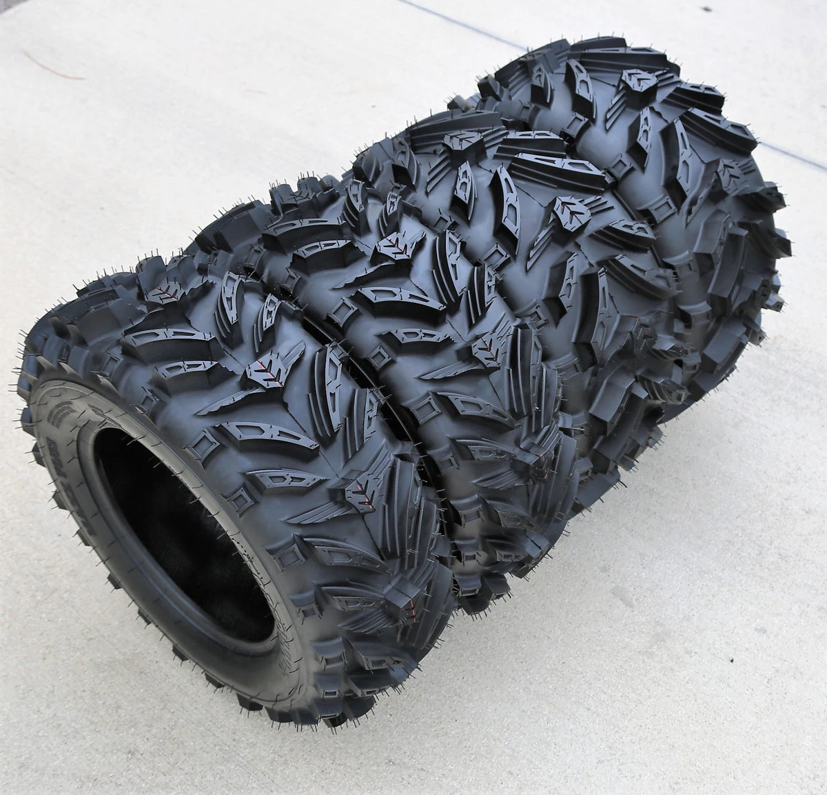 2 Forerunner Maxx Plus 27x12.00-12 27x12-12 27x12x12 60F 6 Ply Mud ATV UTV Tires