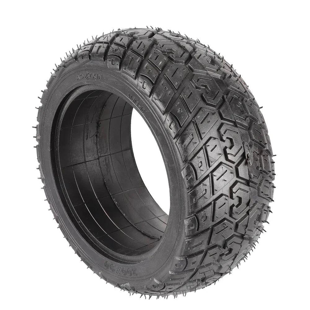 200x90 Electric Scooter Tire Explosion Proof Puncture-proof Solid Rubber Tires for Go-Kart/Balance Car Pneumatic-free Parts
