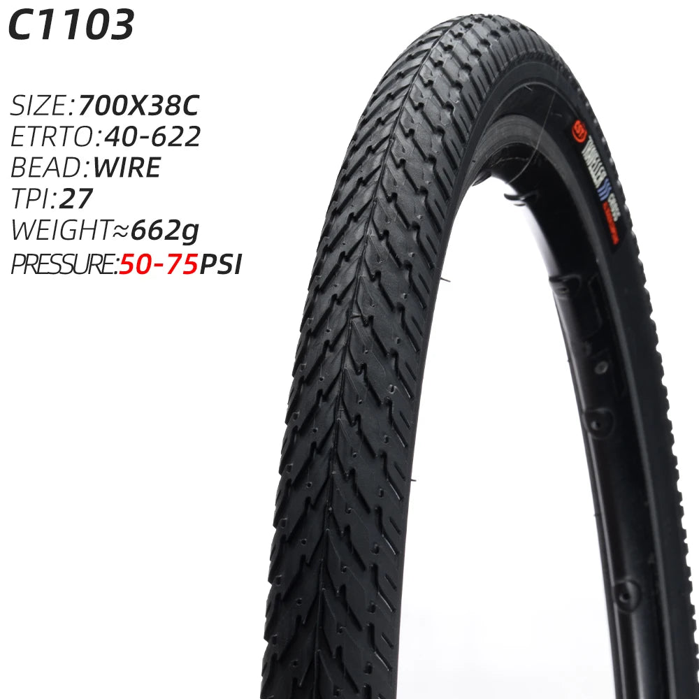 CST C-1103 Urban Commuting Tire Low Rolling Resistance Lightweight Anti-Slip Sizes: 24/26/700×38C/700×41C