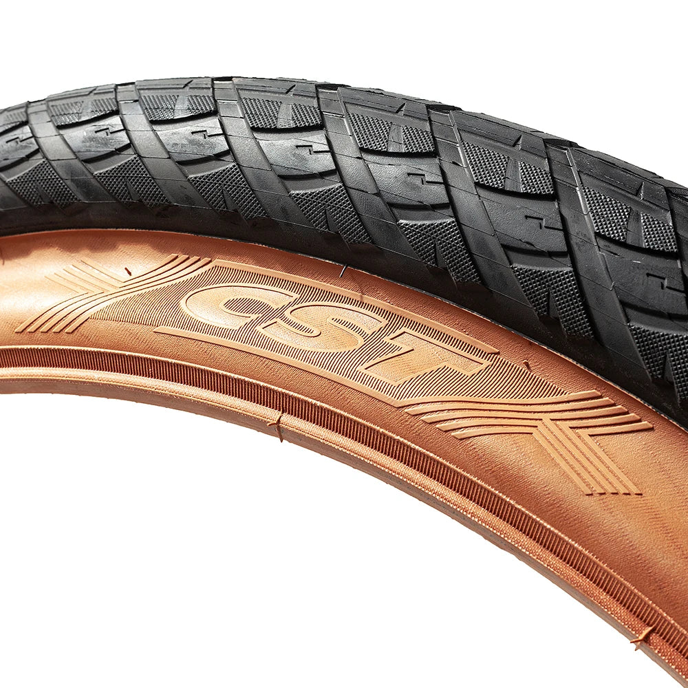 CST Fat Tire 26x4.0 CST BIG BOAT CTC-06 CST New Brown Family Top Dark Skin Collection Electric Bicycle Tire 26x4.0 Inner Tube