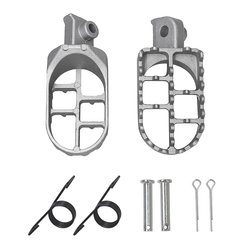Motorcycle Foot Pegs Rests Footpegs for Yamaha PW50 80 TW200 for XR50R CRF50 CRF70 CRF80 CRF100F Motorbike Chinese Dirt Pit Bike