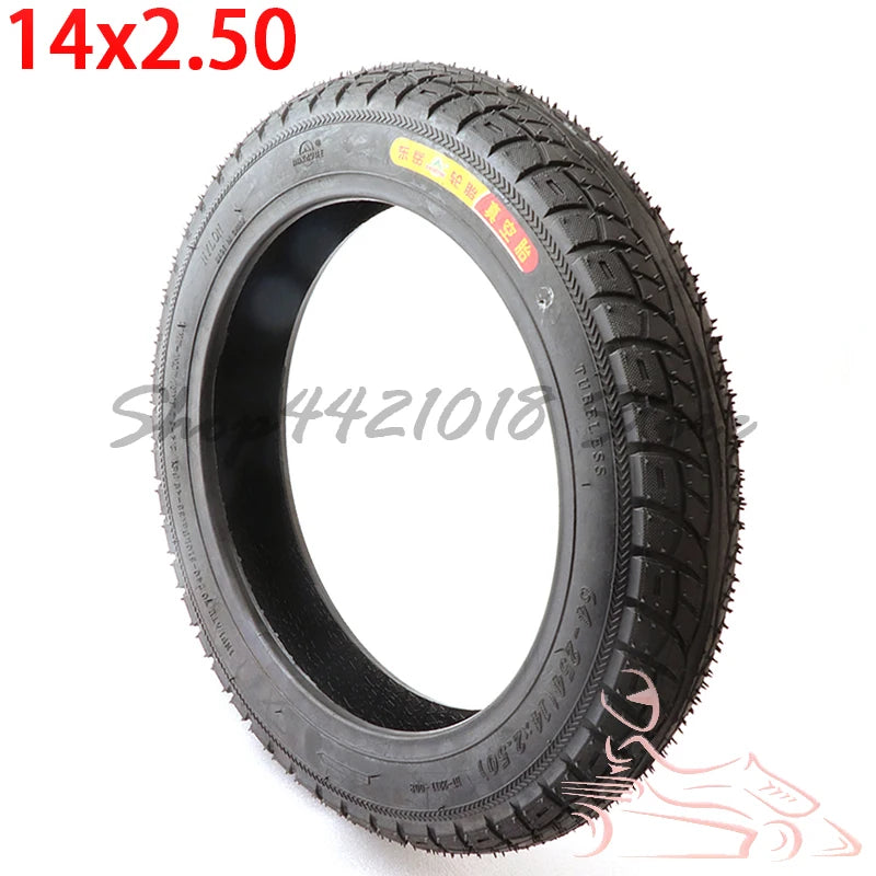 wheel tire 14x2.50 64-254 tyre inner tube fits for 14 Inch Electric bicycle electric vehicle wheel 14*2.50 outer tyre