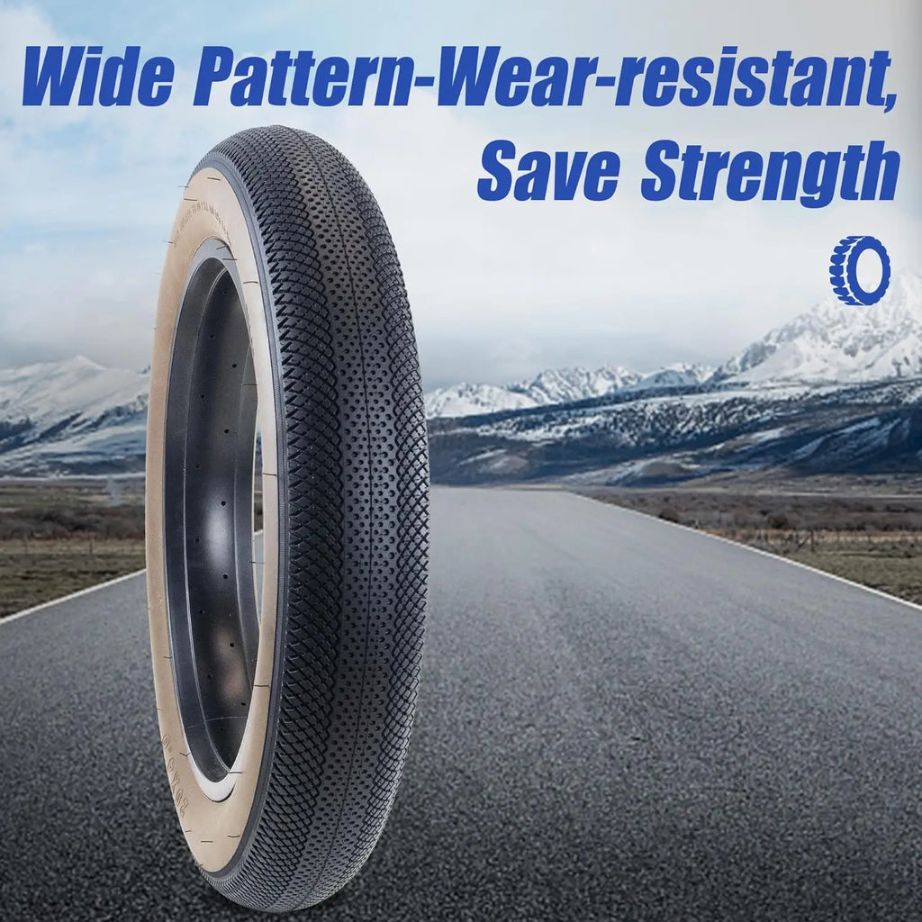 ZUKKA Fat Bike Tire 20/26x4.0 for Ebike Mountain Bike Heavy Duty High-Performance Wear-Resistant E-Bike Mountain Snow Bike Tire