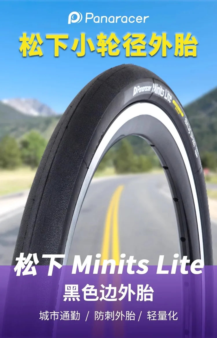 Panaracer Japan Original Minits Lite 18 inch Folding Bicycle Tires 18x1.25 Small Wheel Birdy Folding Bike Cycling Parts
