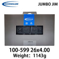 SCHWALBE JUMBO JIM Bicycle Fat Tire 100-559 26x4.00 Inch Beach Snowmobile Bike Folding Tyre Outdoor Cycling Equipments Parts