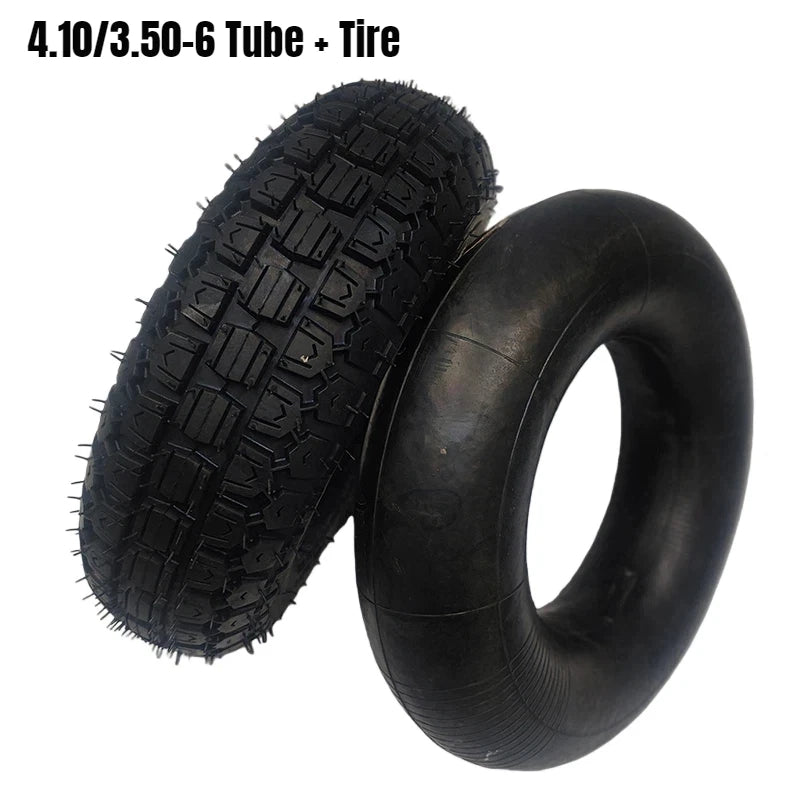 Inner Tube Outer Tyre 4.10/3.50‑6  Rubber tires, wear-resistant tires for  Elderly Mobility Scooter Wheel Tire Replacement part